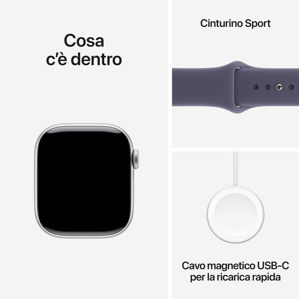 Smartwatch Apple MEU64QL/A Silver 42 mm-1
