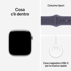 Smartwatch Apple MEU64QL/A Silver 42 mm-1