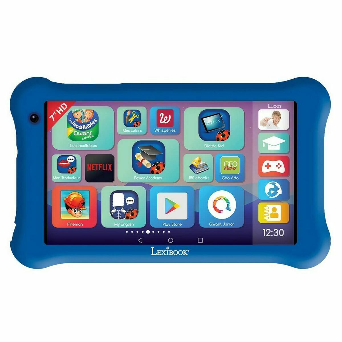 Interactive Tablet for Children Lexibook TL70FR Blue-11