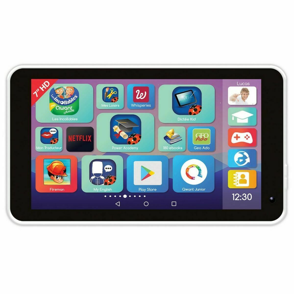 Interactive Tablet for Children Lexibook TL70FR Blue-9