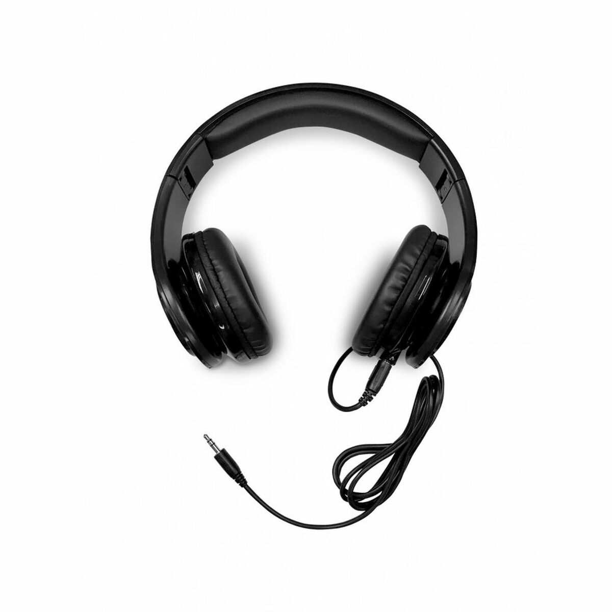 Headphones with Microphone Urban Factory HLP03UF Black-0