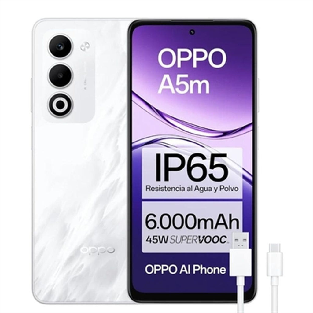 Smartphone Oppo 631010001241 Octa Core 8 GB RAM 256 GB White 6,67" 6,56"-0