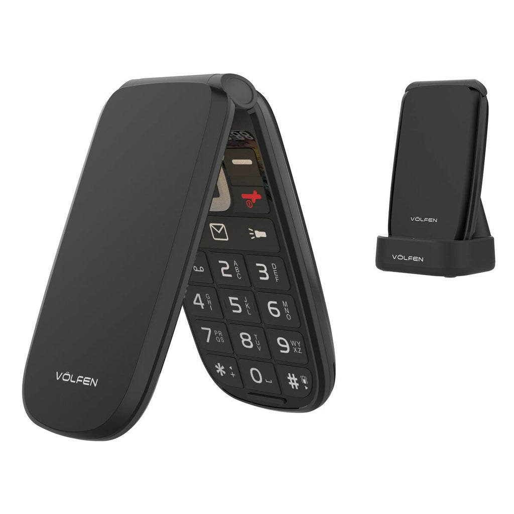 Mobile telephone for older adults Volfen ASTRO FLIP Black 48 MB 2,8" 4G-4