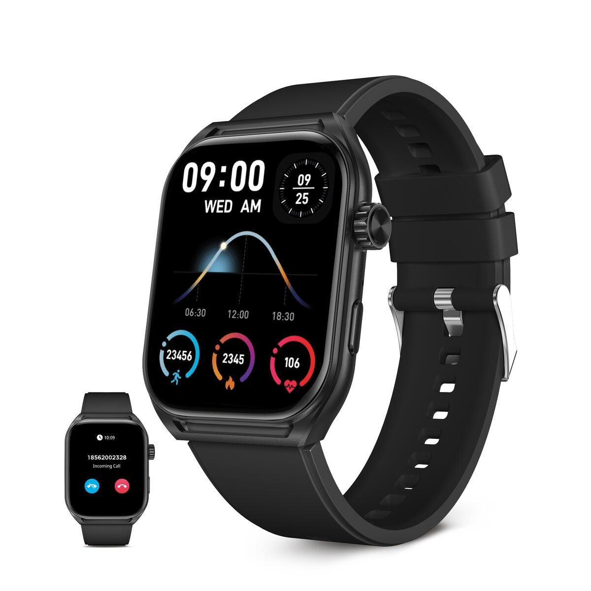 Smartwatch KSIX Urban Move Black-0
