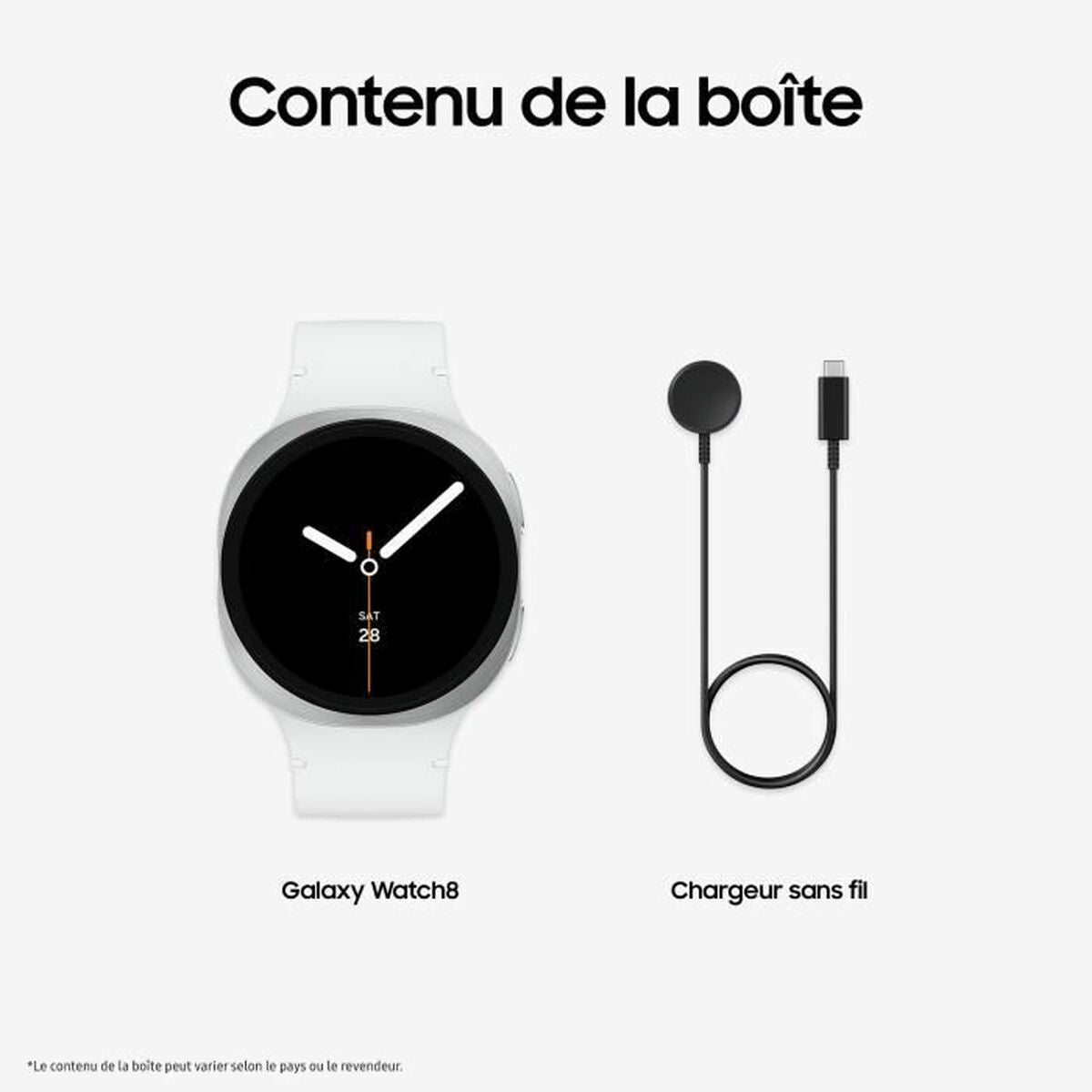 Smartwatch Samsung Galaxy Watch8 Silver 1,5'' Ø 44 mm-5