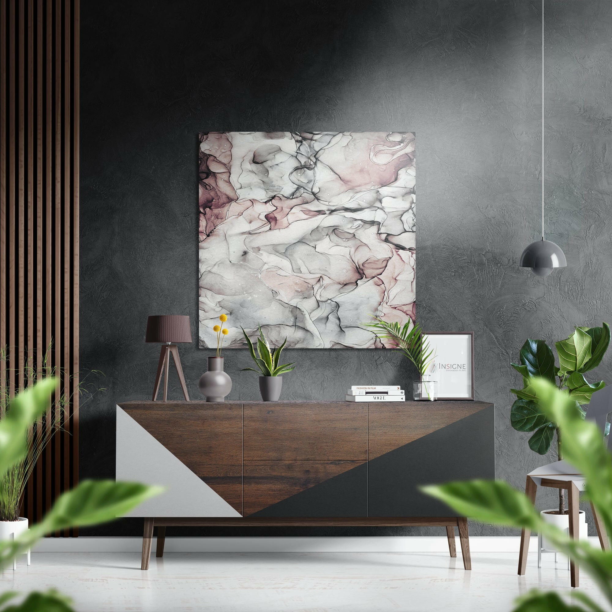 Marmoreal Brushed Aluminium Dibond Wall Art-0