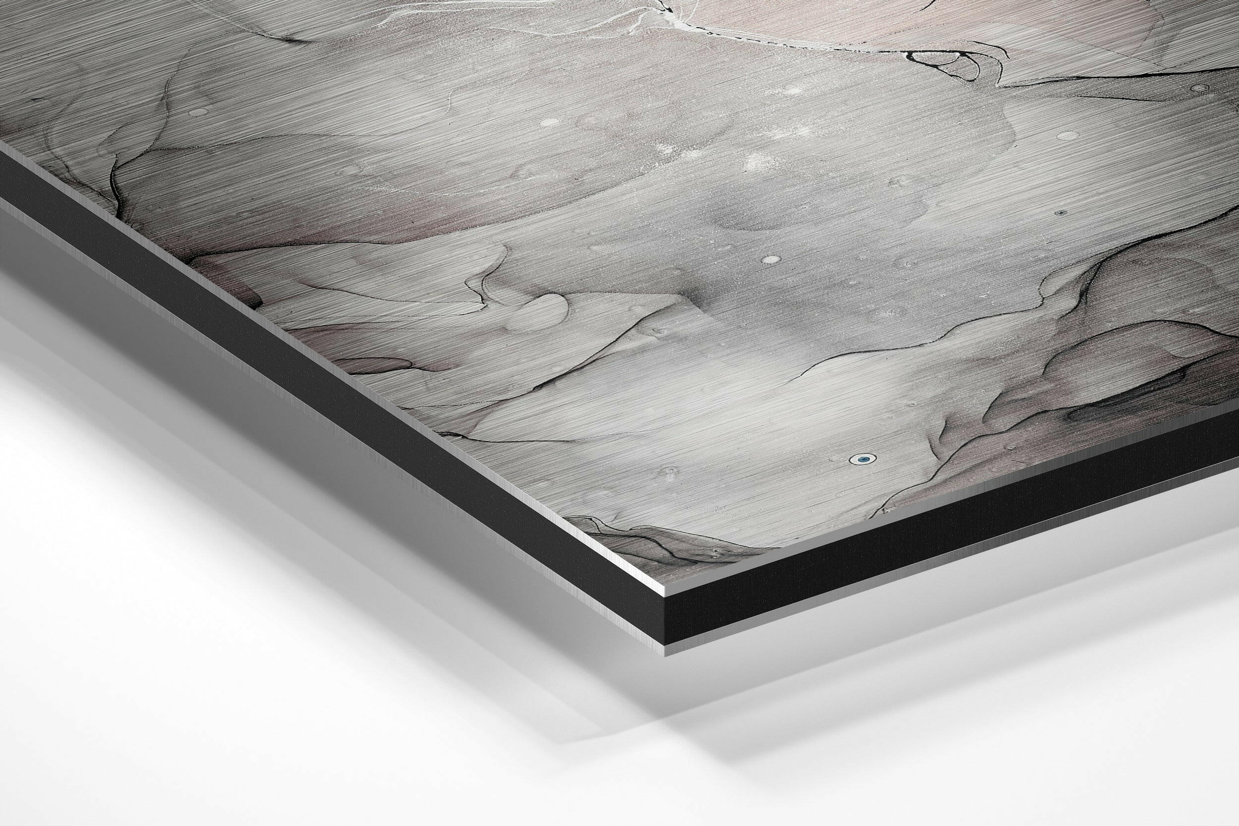 Marmoreal Brushed Aluminium Dibond Wall Art-1