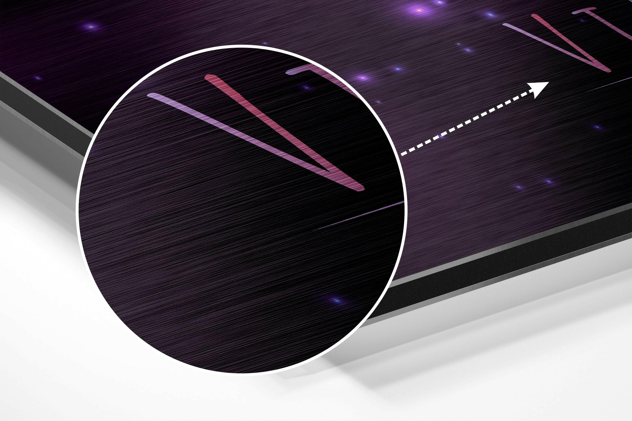 Virgo Brushed Aluminium Dibond Wall Art-2