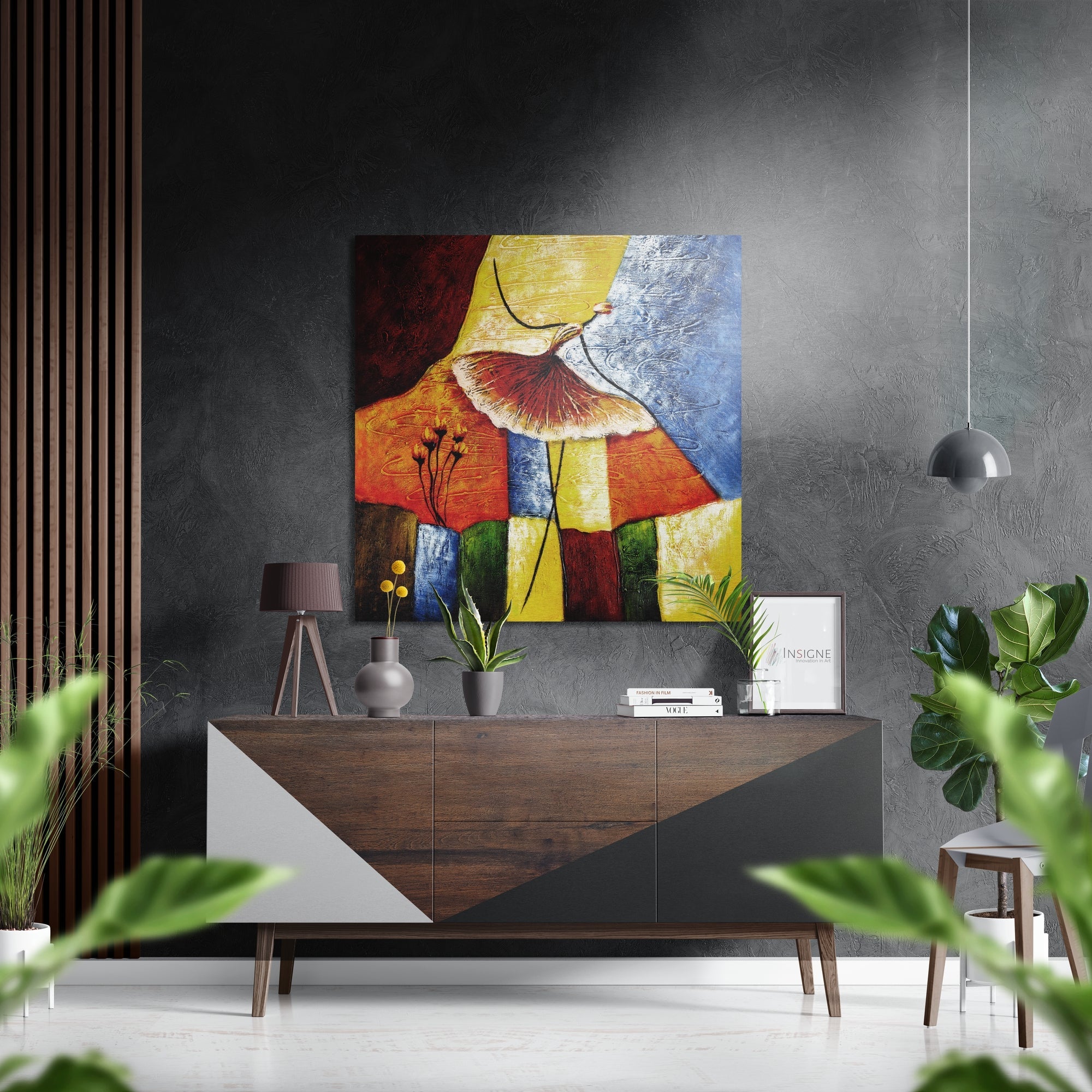 Ballerina Brushed Aluminium Dibond Wall Art-0