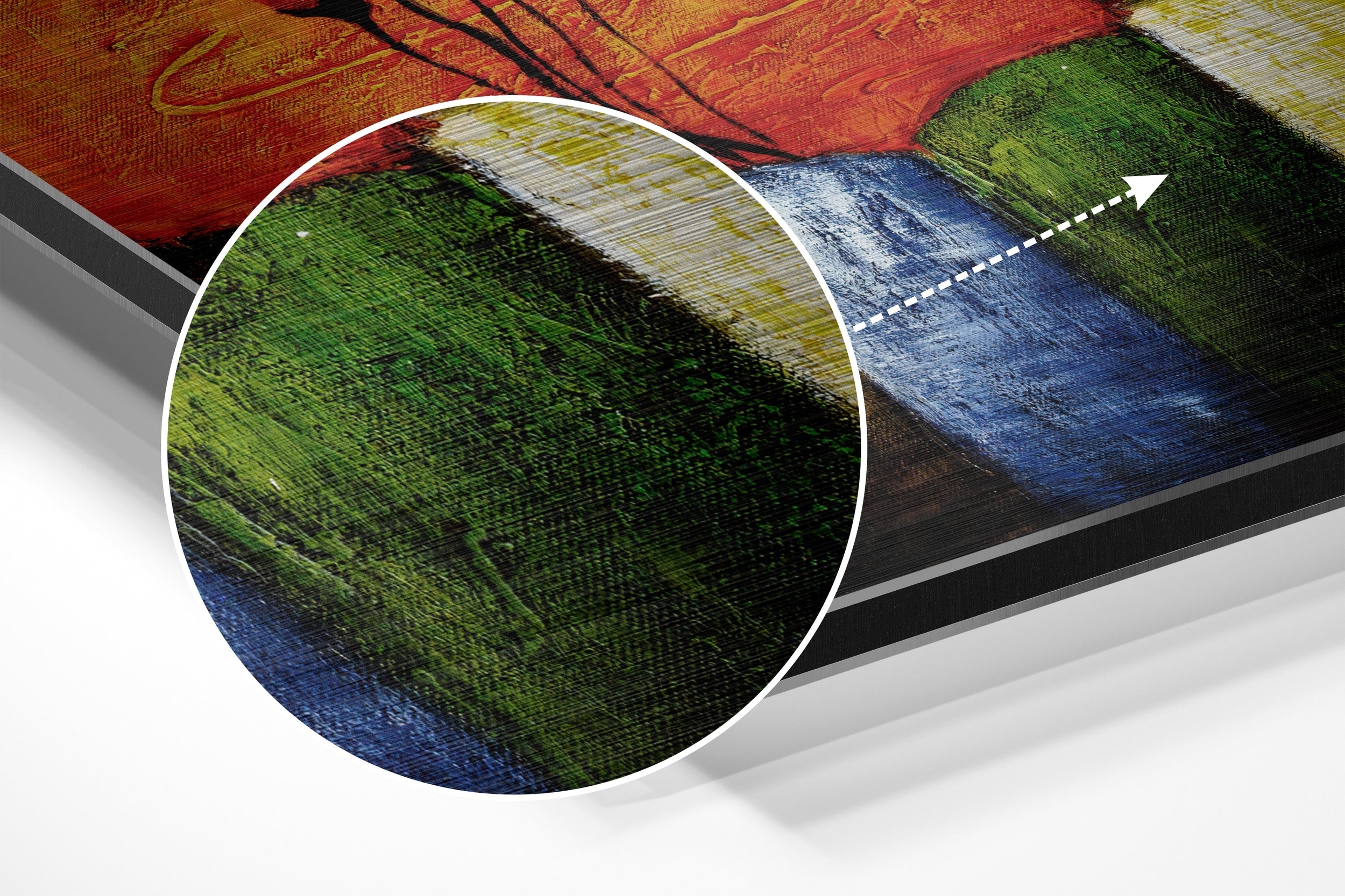 Ballerina Brushed Aluminium Dibond Wall Art-2