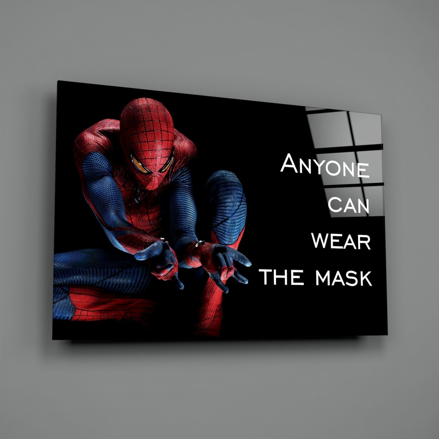 Spider Glass Wall Art-1