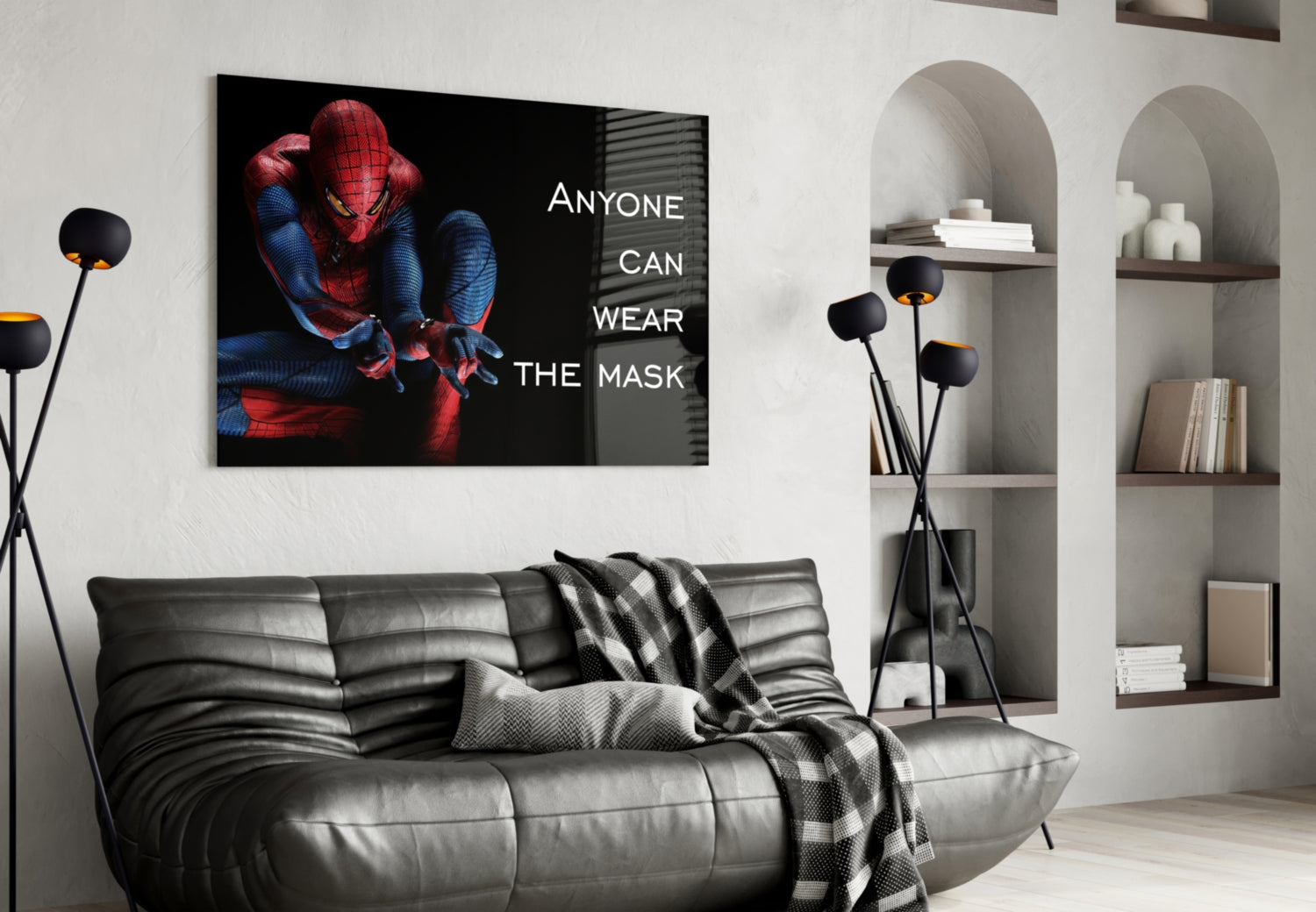 Spider Glass Wall Art-3
