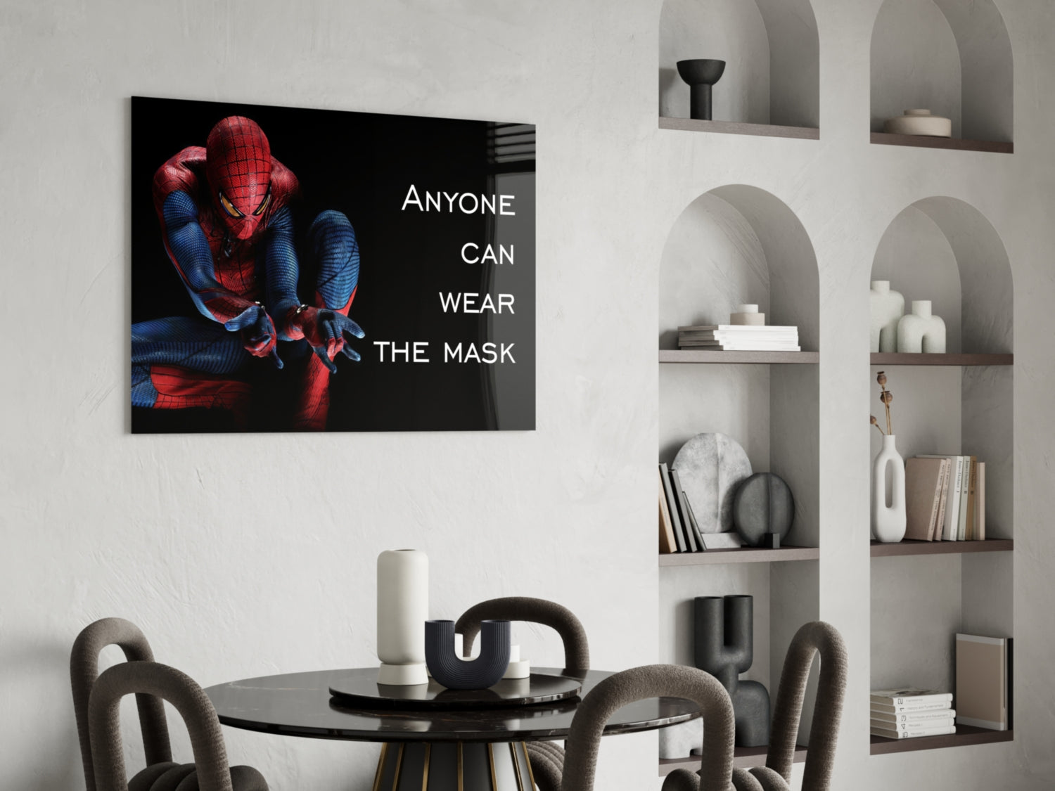 Spider Glass Wall Art-4