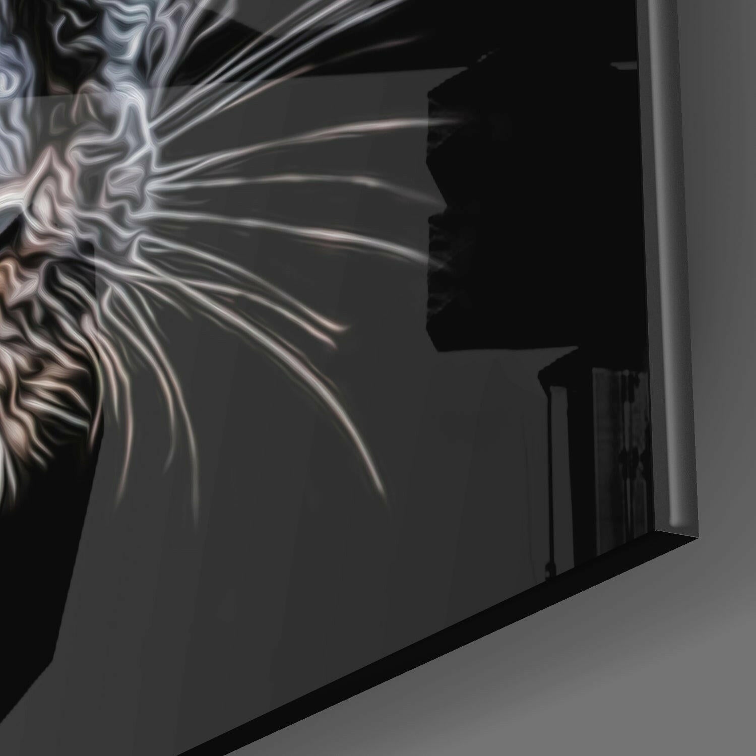 Panther Glass Wall Art-1