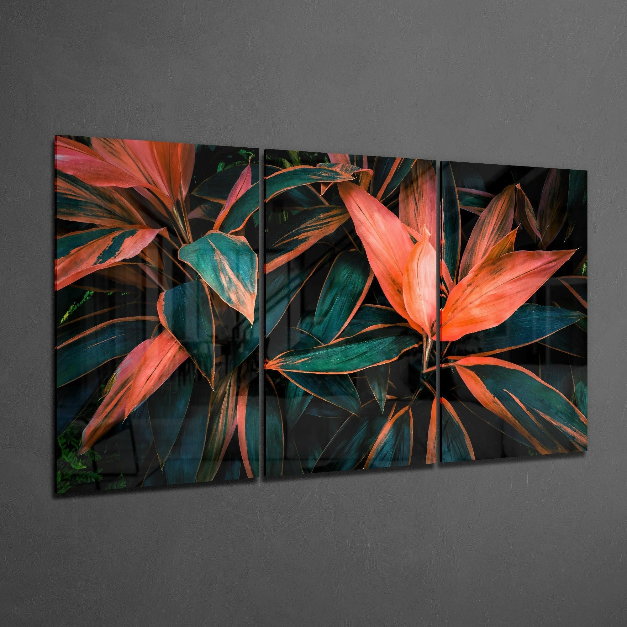 Flower - Cordyline Glass Art-1