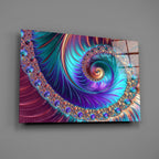 Abstract 2 Glass Wall Arts-1