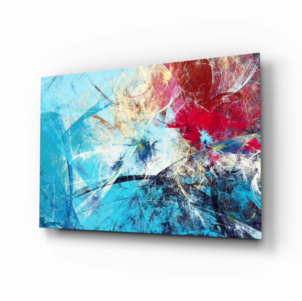 Abstract 4 Glass Wall Arts-0