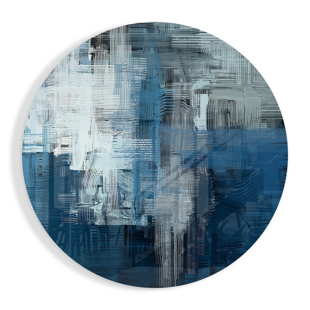 Abstract Glass Wall Art-0