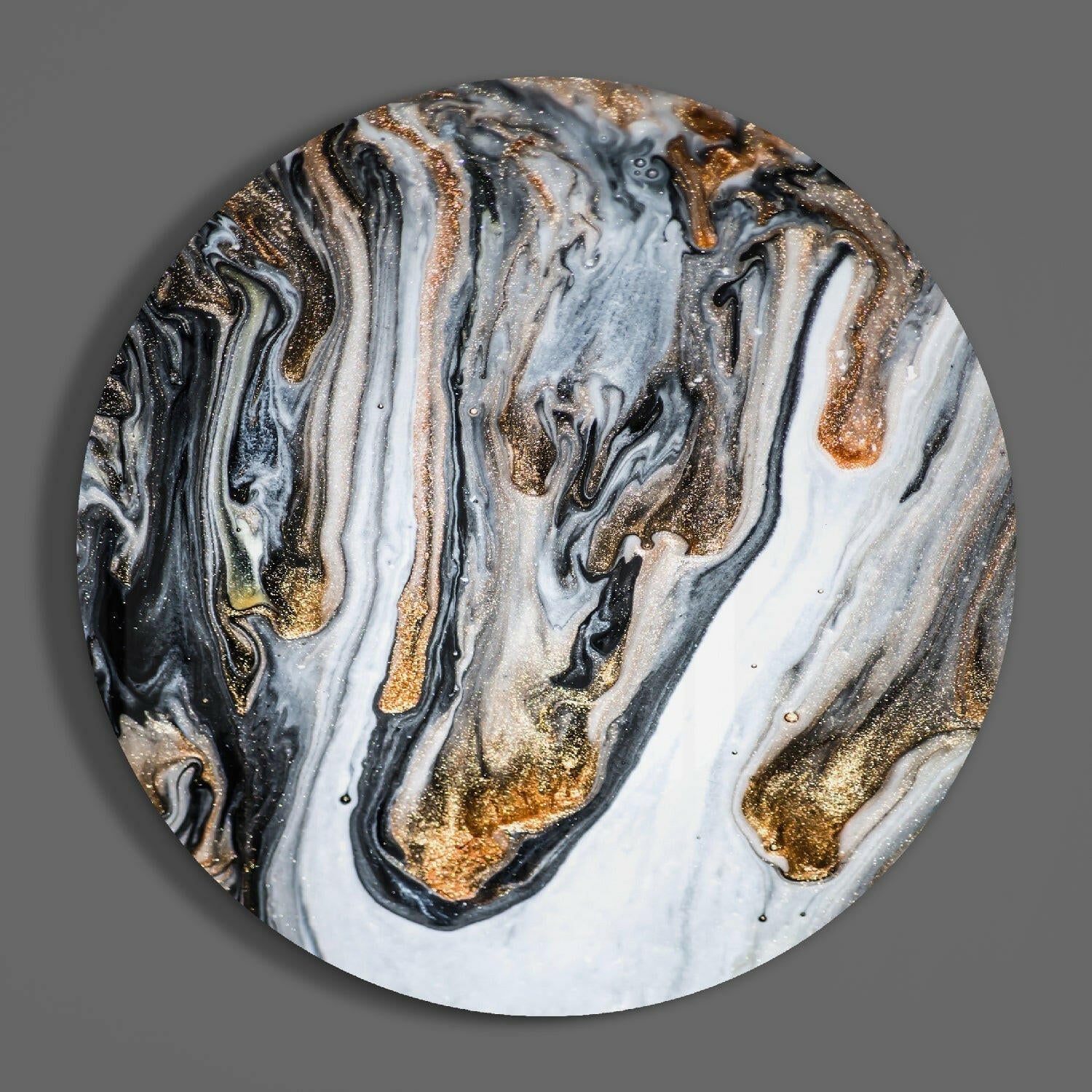 Marble Glass Wall Art-2