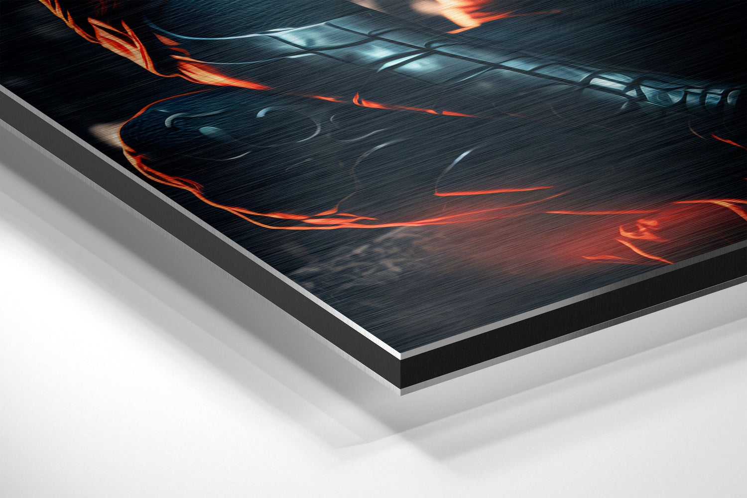 Spider Man Brushed Aluminum Dibond Wall Art-1