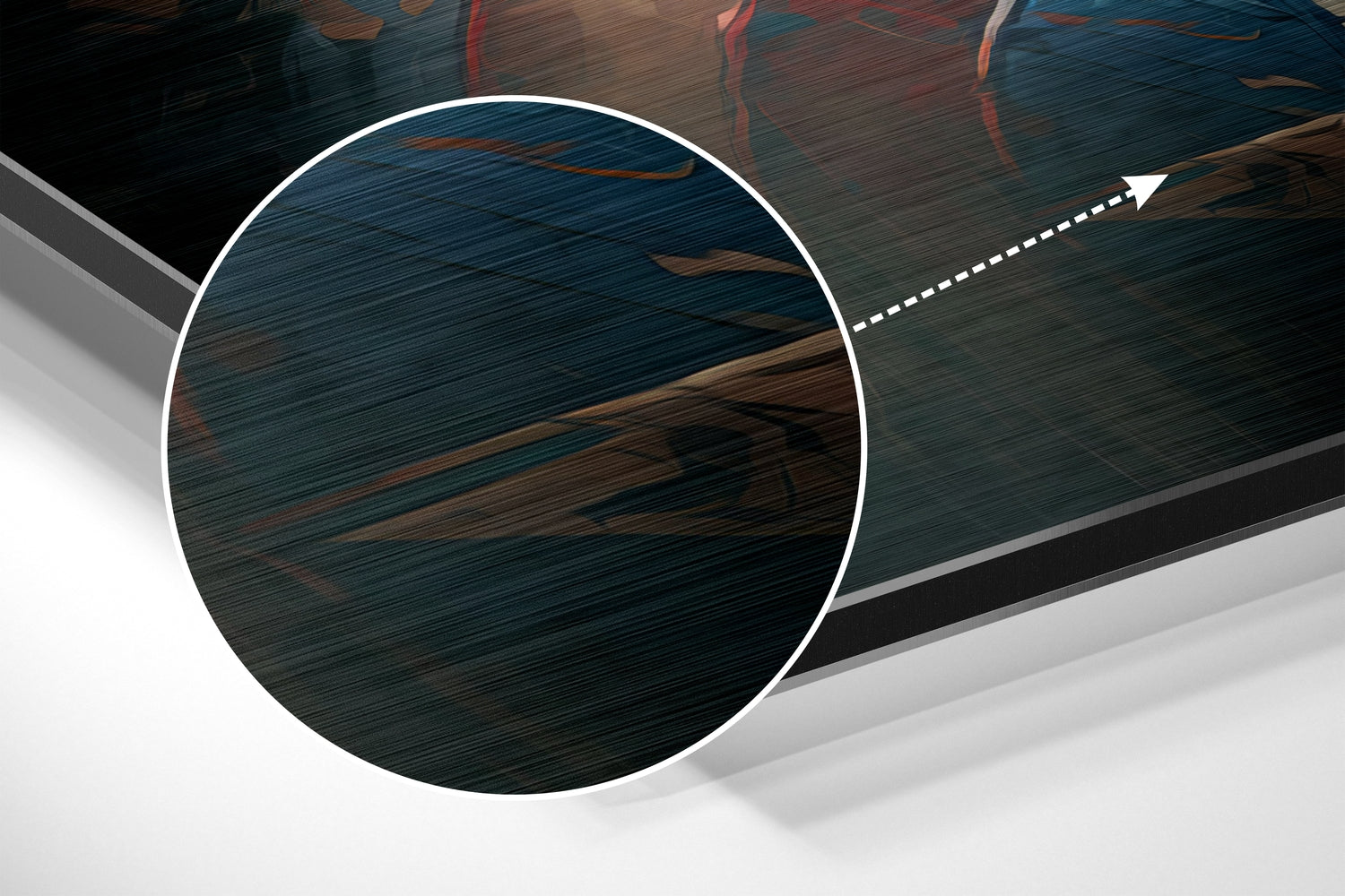 Captain America Brushed Aluminum Dibond Wall Art-2