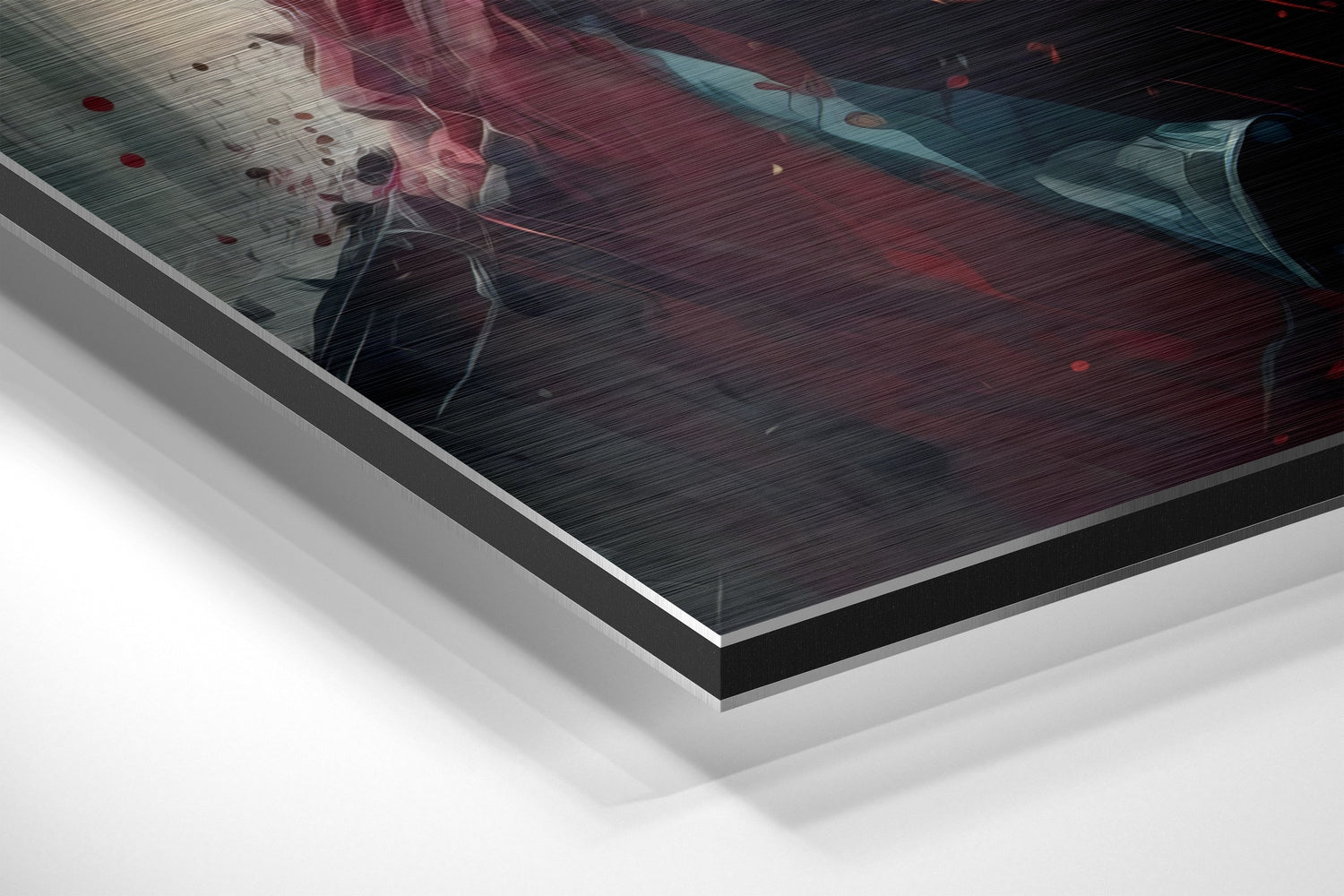 Iron Man Brushed Aluminum Dibond Wall Art-1