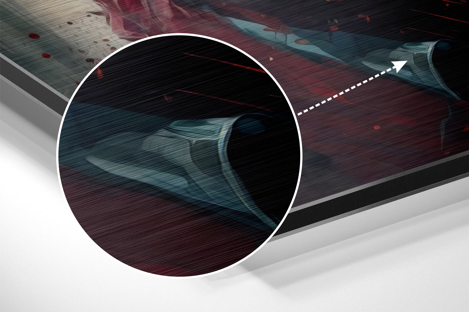 Iron Man Brushed Aluminum Dibond Wall Art-2