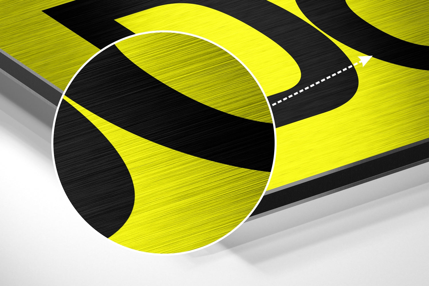 Get Shit Done Brushed Aluminum Dibond Wall Art-2