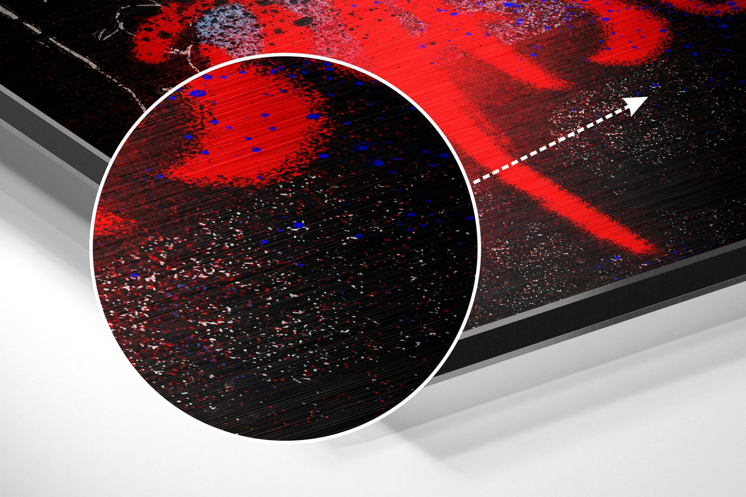 Basquiat Brushed Aluminum Dibond Wall Art-2