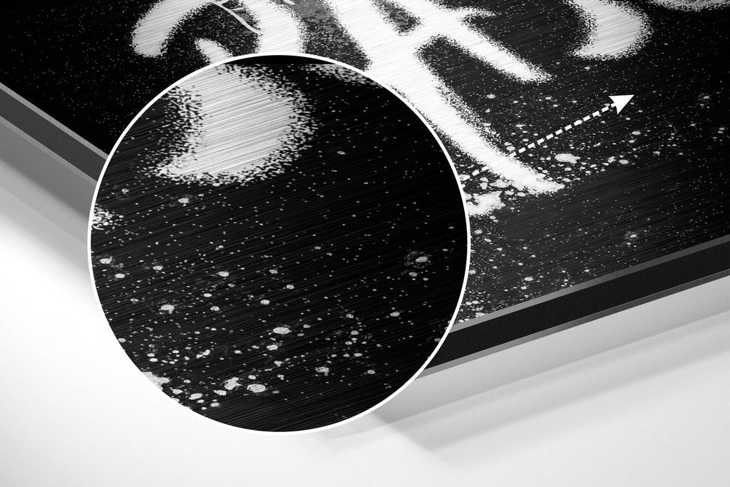 Basquiat Brushed Aluminum Dibond Wall Art-2