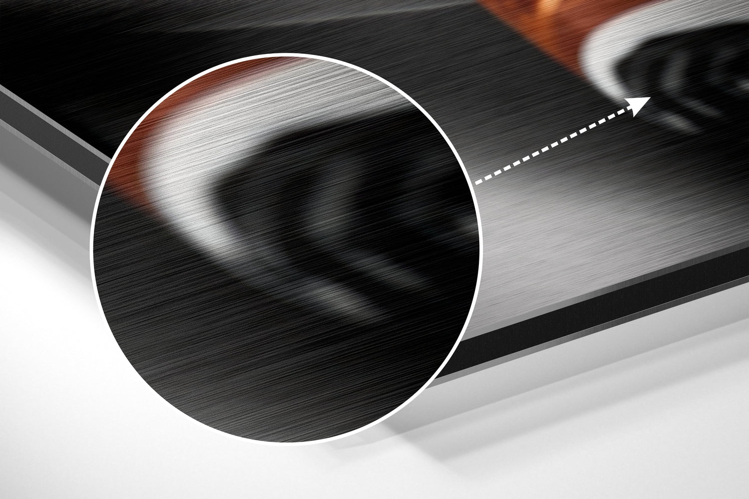 Cuban Brushed Aluminum Dibond Wall Art-2