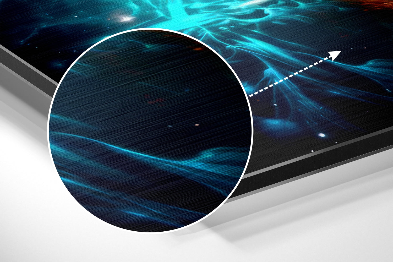 Colors of Space Brushed Aluminum Dibond Wall Art-2