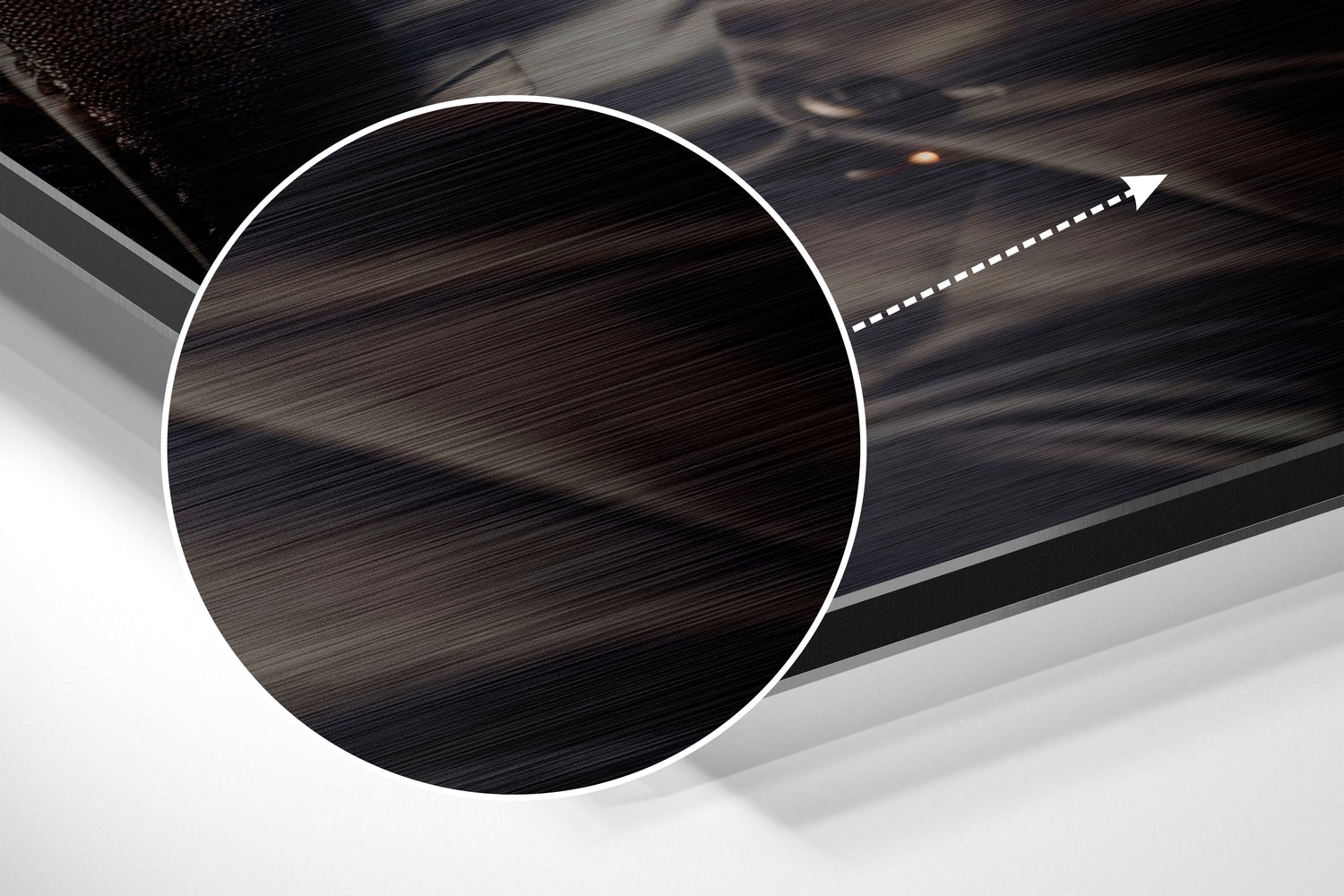 Cat Boss Brushed Aluminum Dibond Wall Art-2