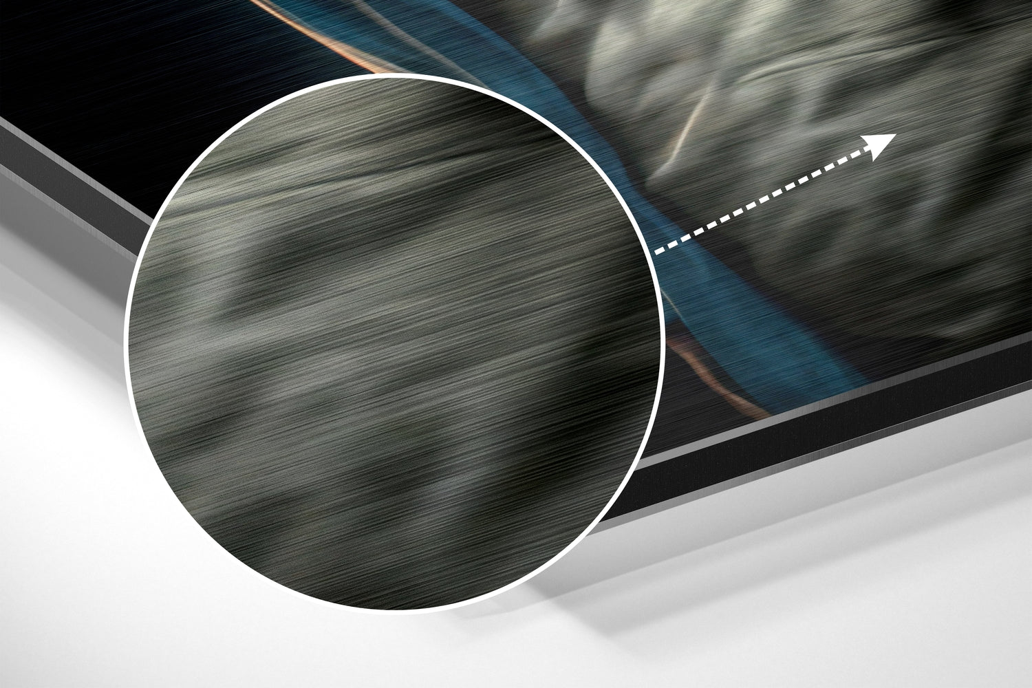 Anger of the Ape Brushed Aluminum Dibond Wall Art-2