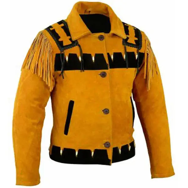 Men’s Authentic Western Leather Carnival Jacket-0