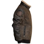 Men’s B3 RAF Aviator Shearling Bomber Jacket-3
