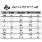 Mens Black Leather Sheepskin Vest-3