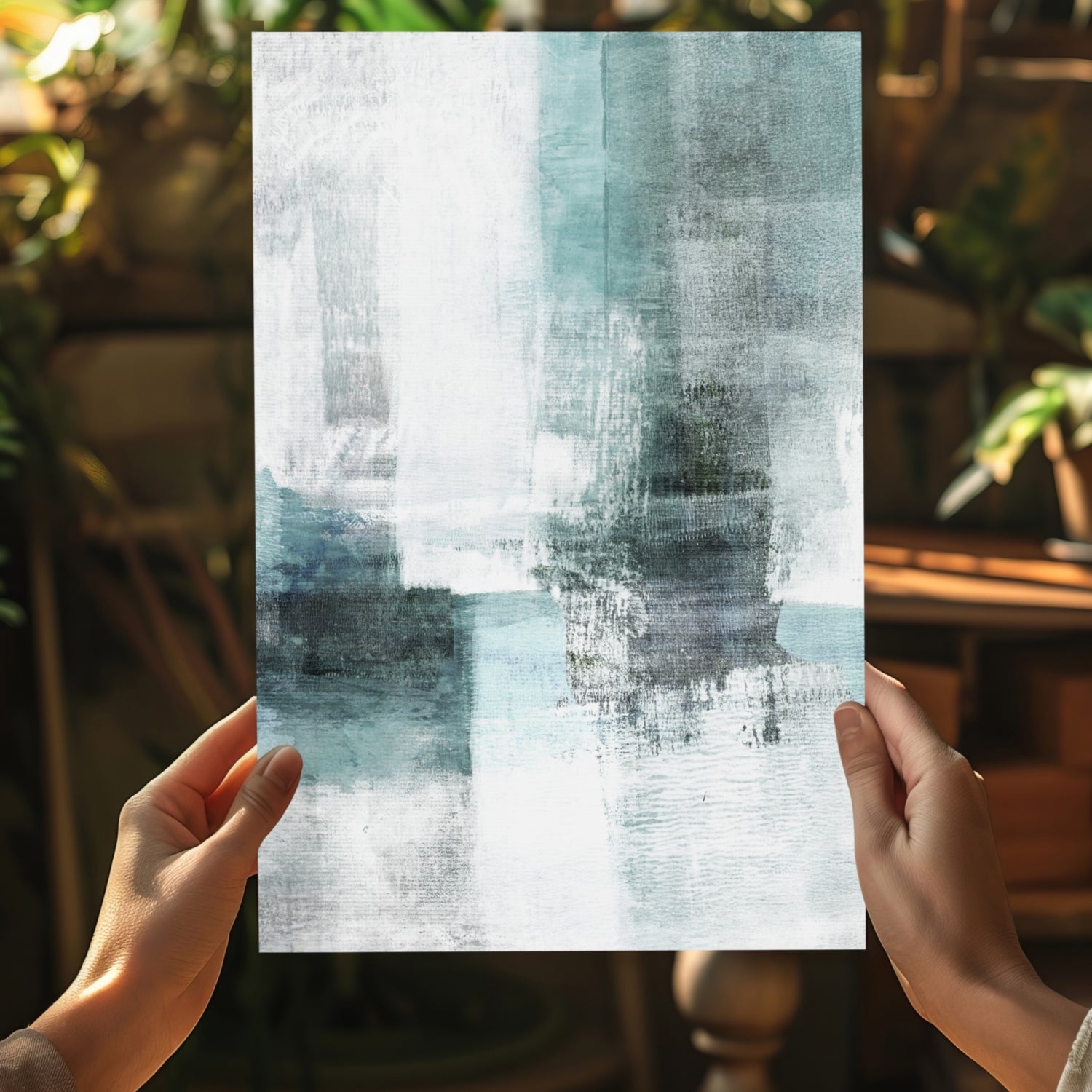 Abstract Aluminum Print-4