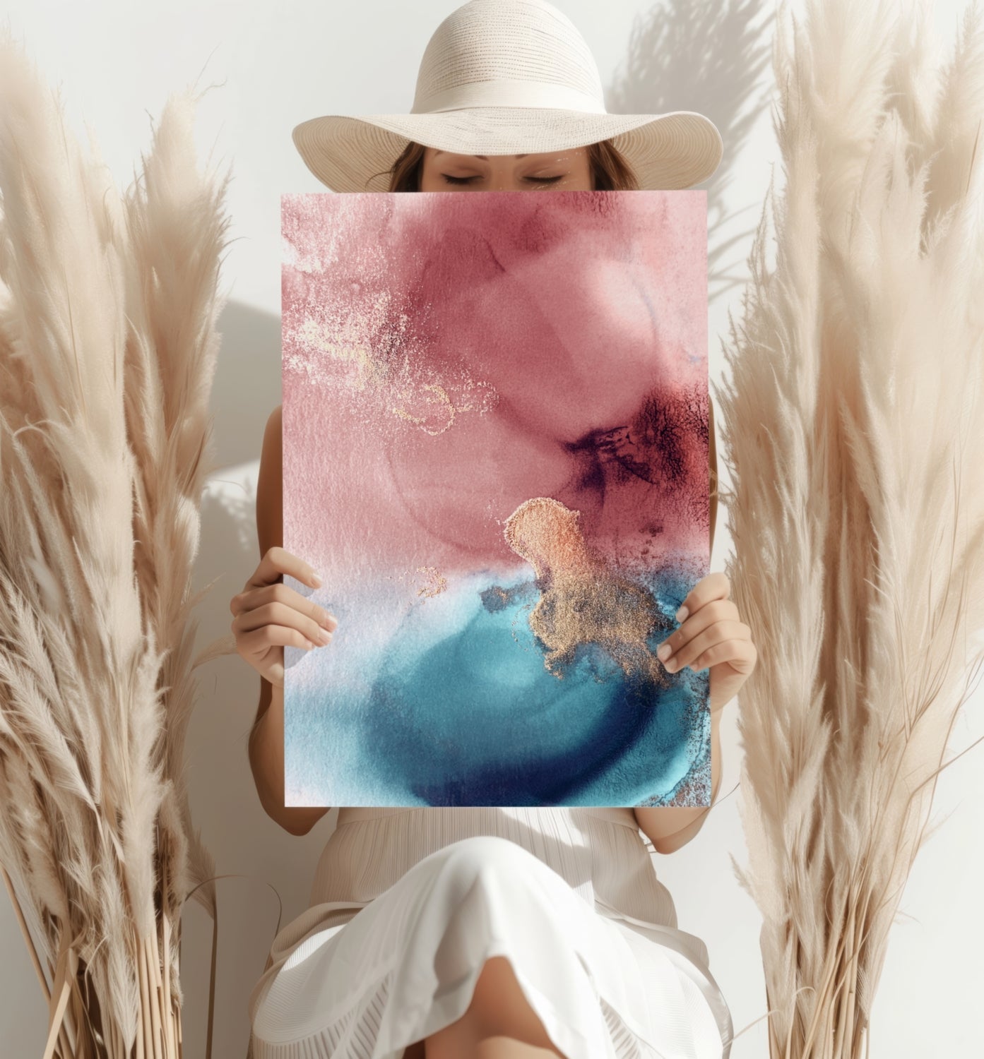 Abstract Aluminum Print-3