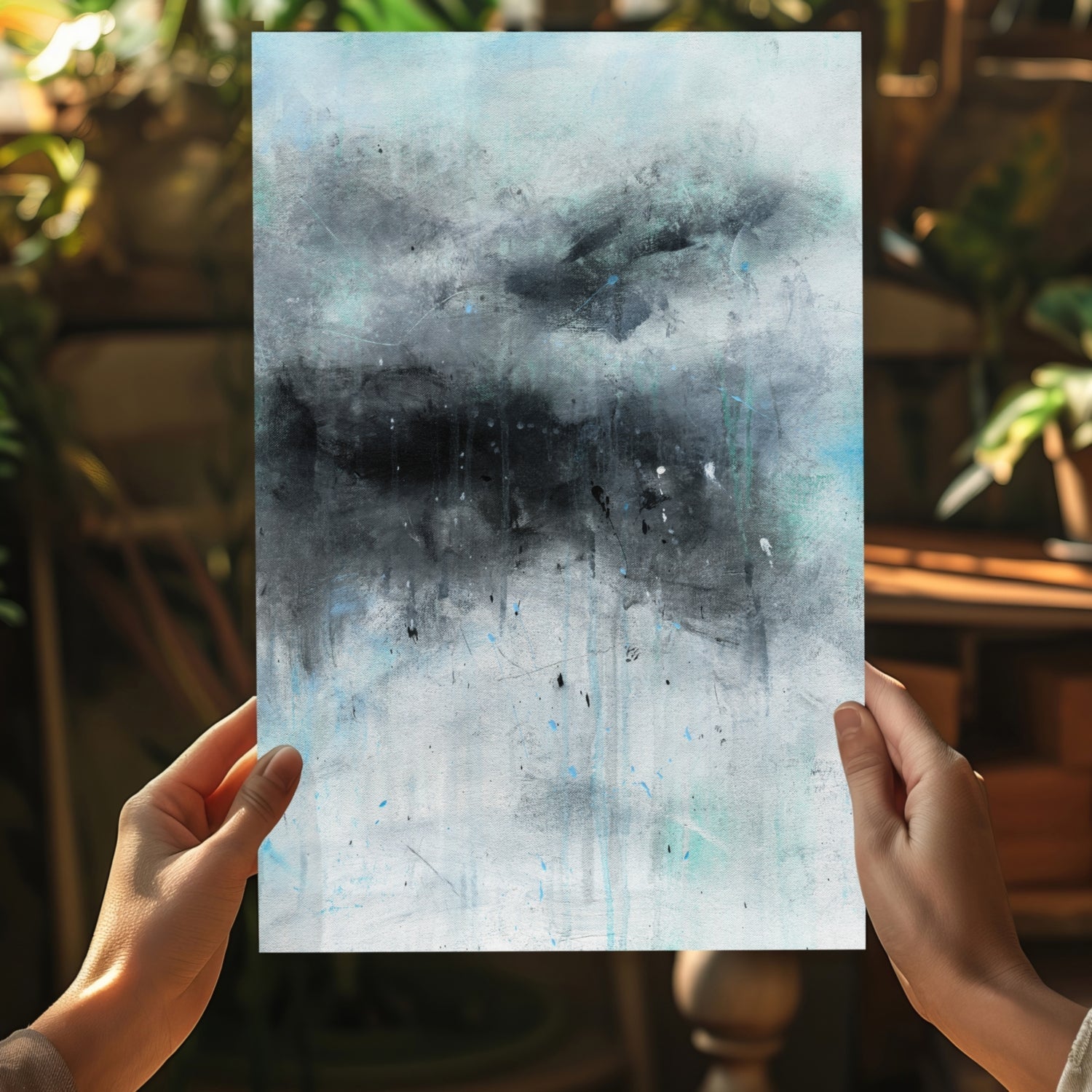 Abstract Aluminum Print-4