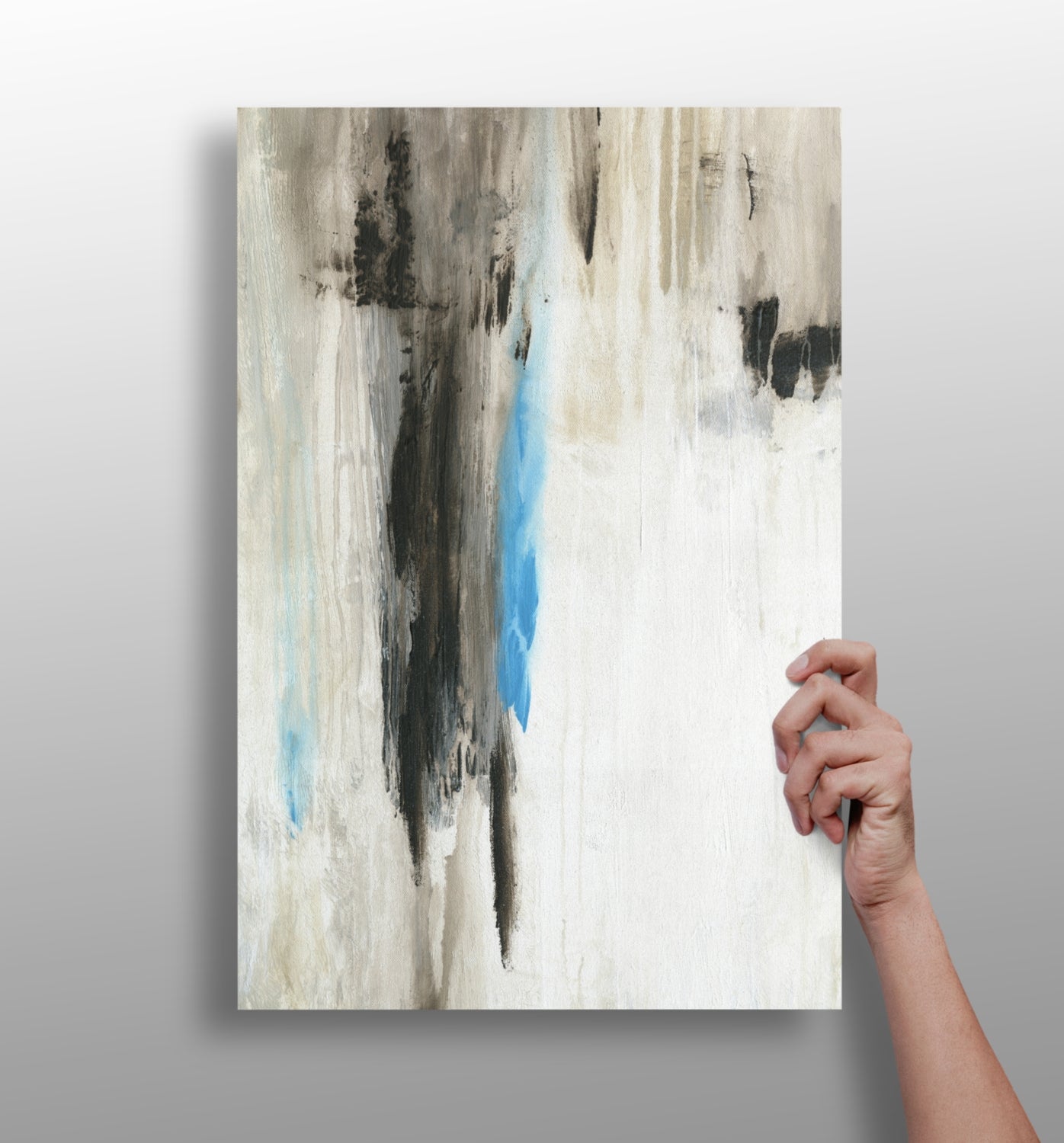 Abstract Aluminum Print-0