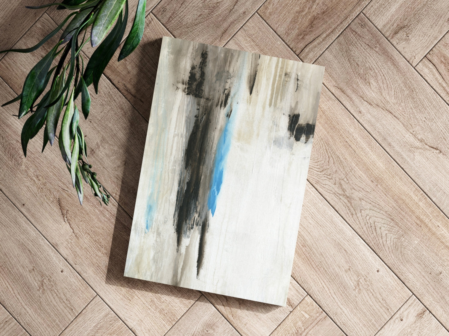 Abstract Aluminum Print-2