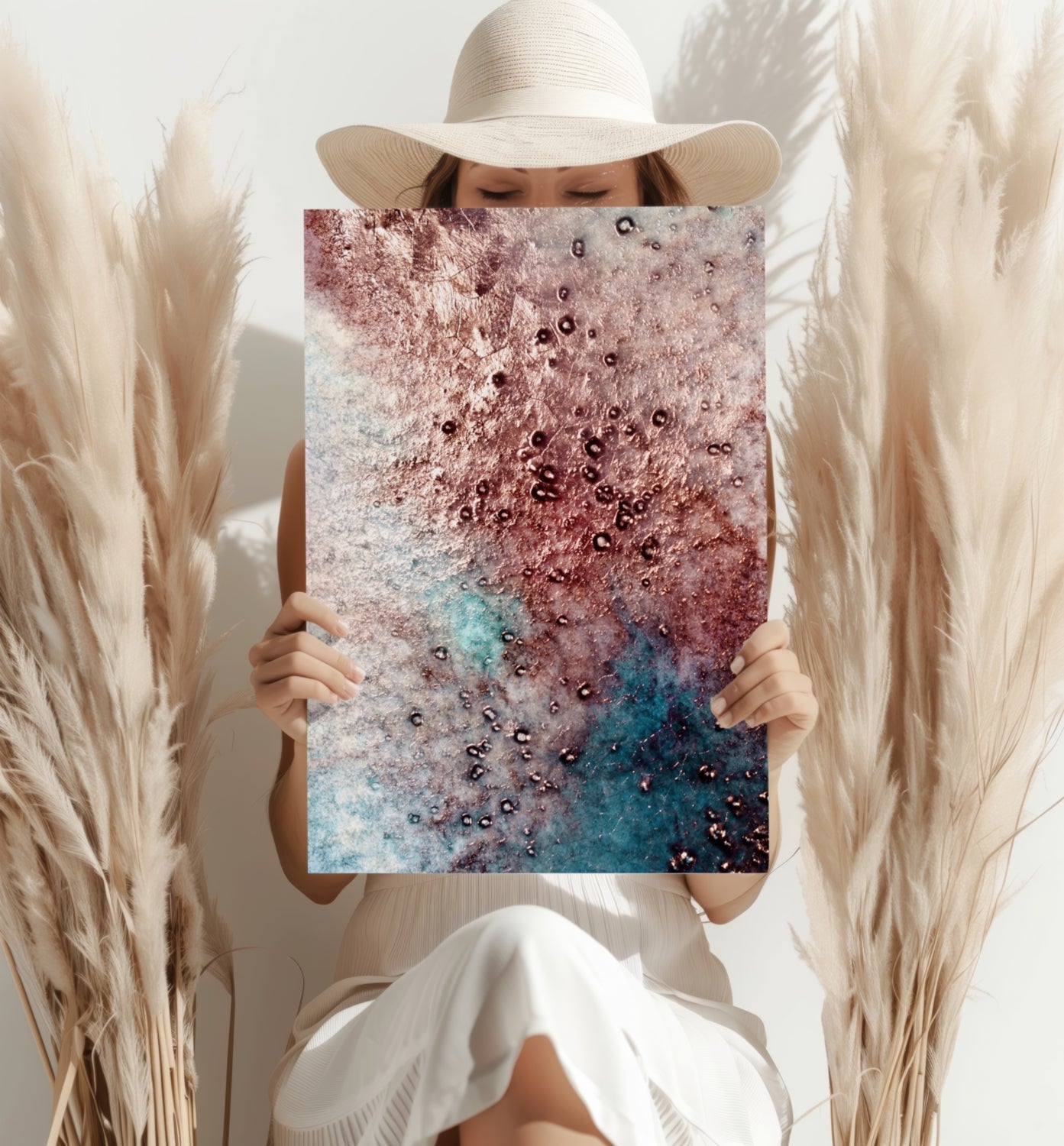 Abstract Aluminum Print-3