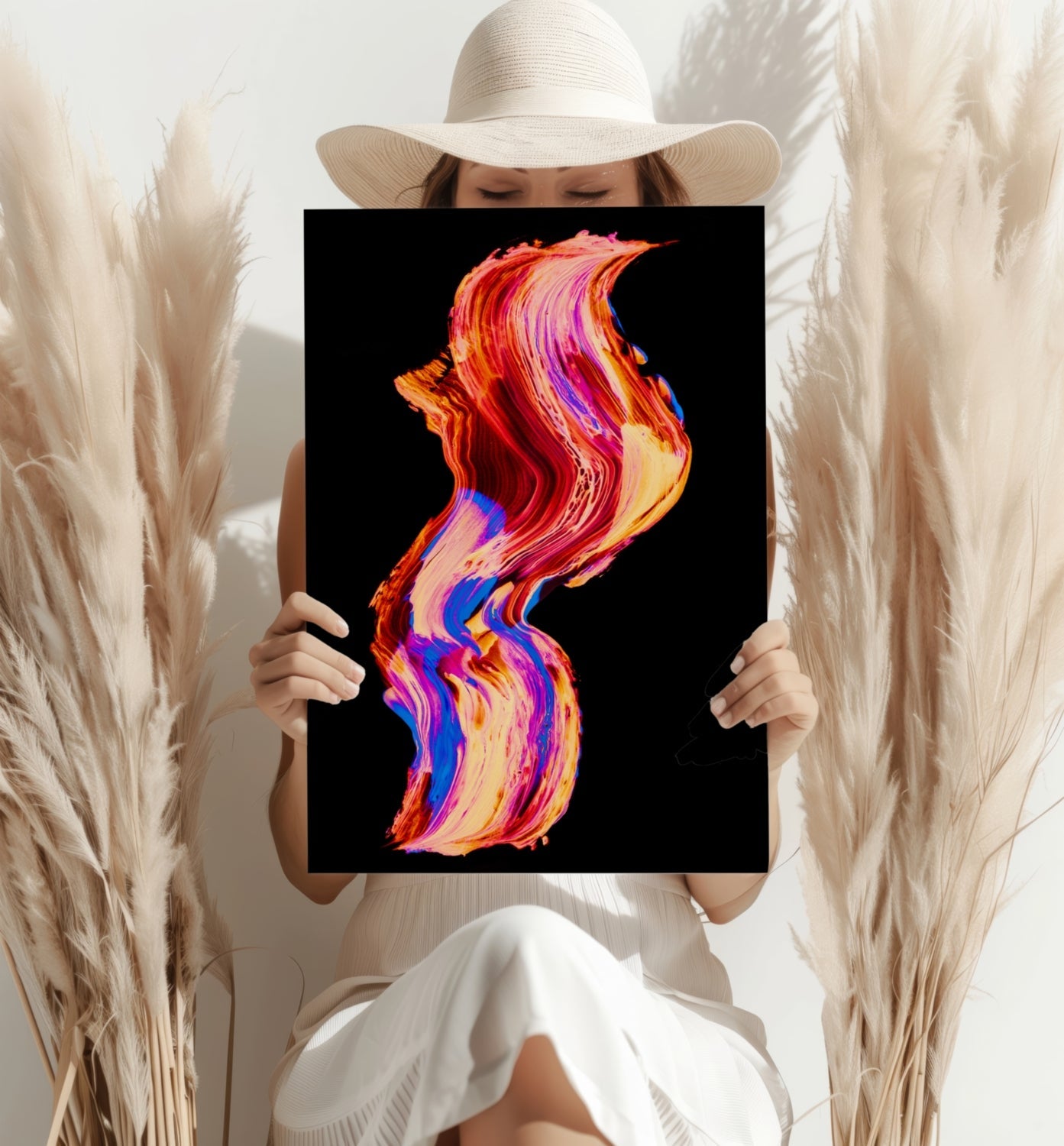 Abstract Art Aluminum Print-3