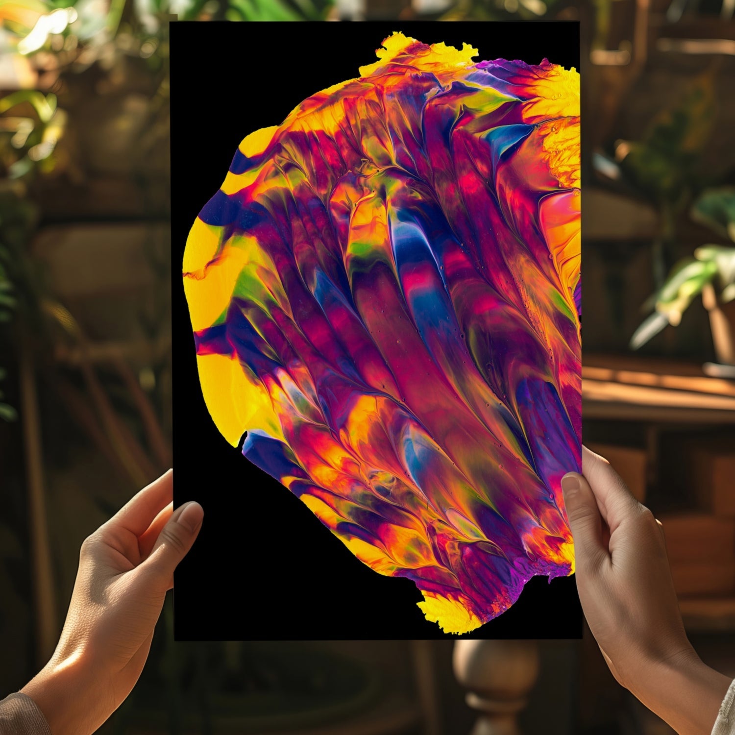 Abstract Art Aluminum Print-4