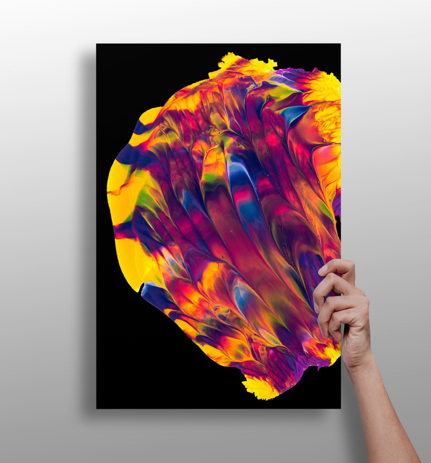 Abstract Art Aluminum Print-0