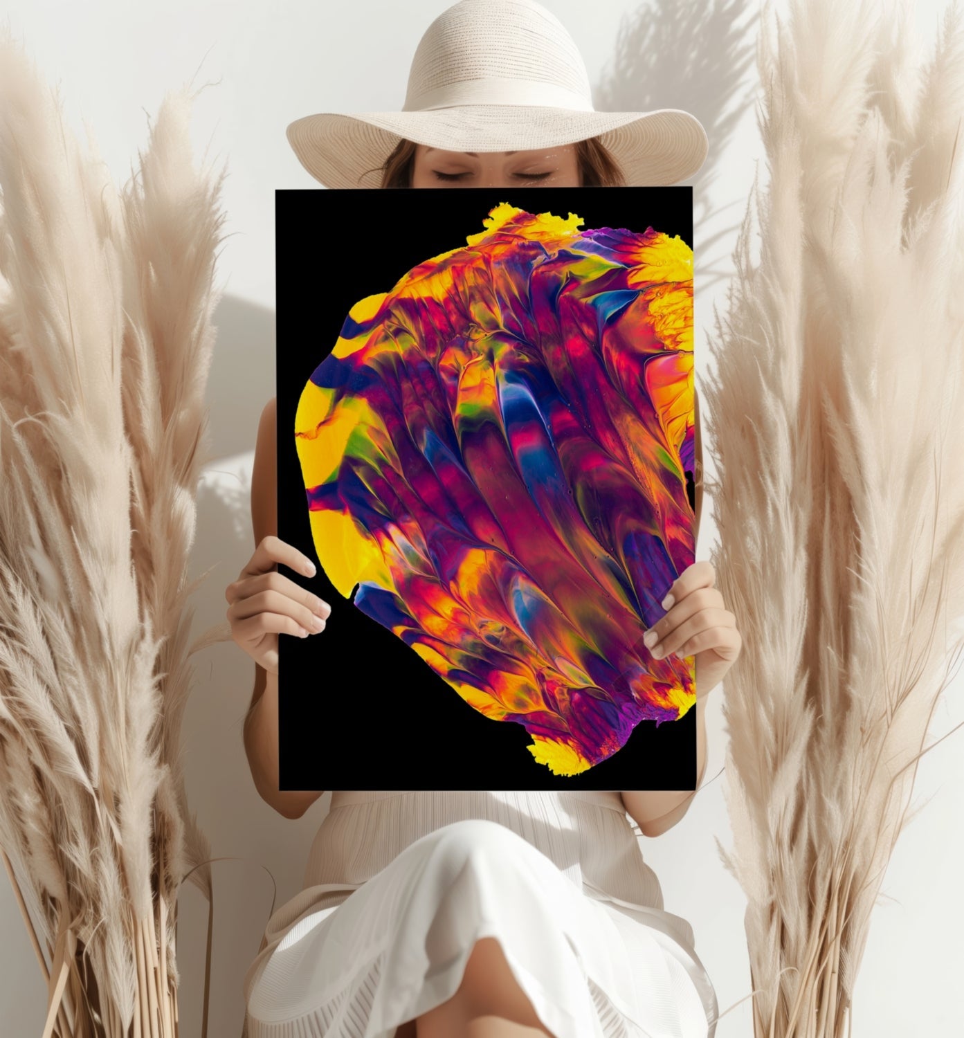 Abstract Art Aluminum Print-3