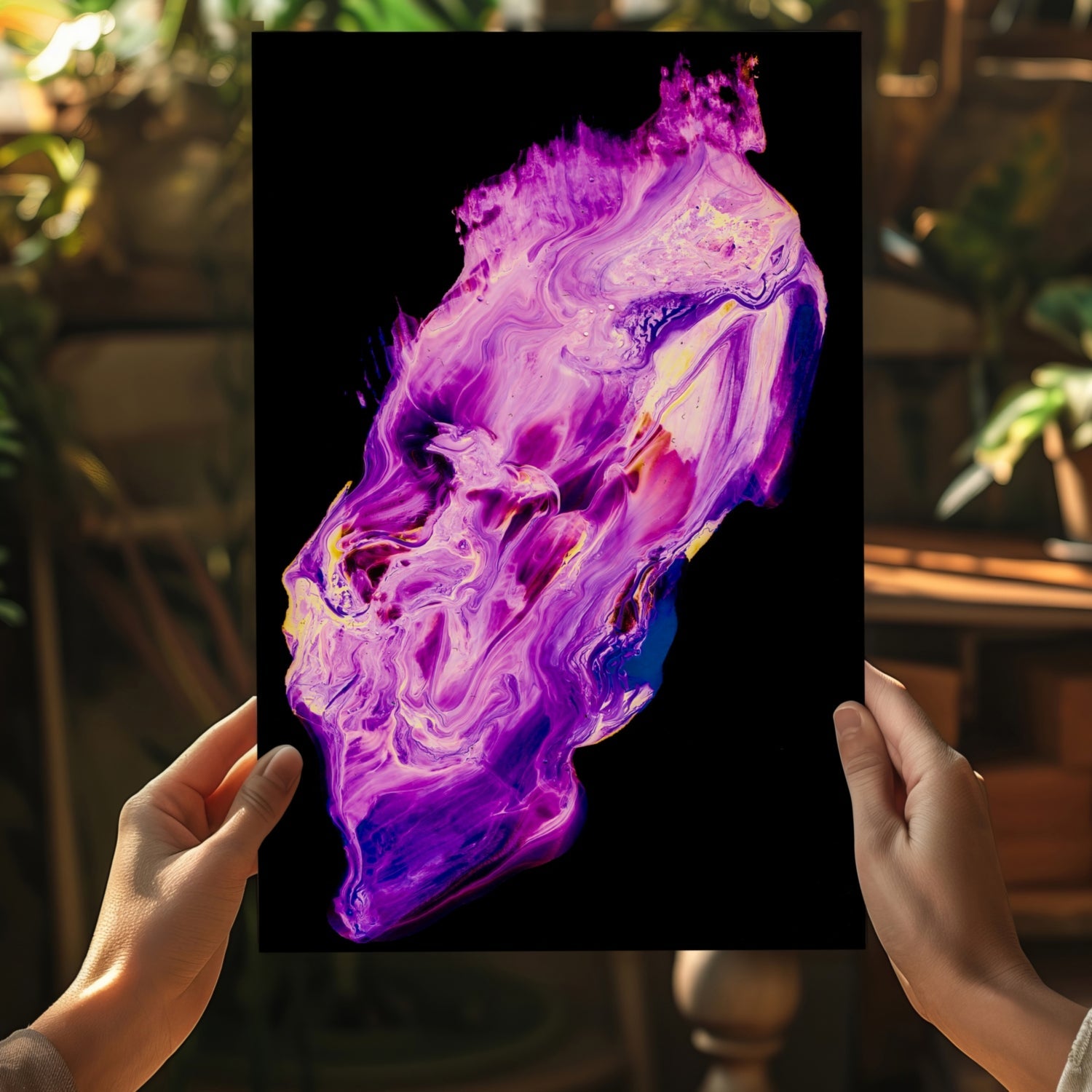 Abstract Art Aluminum Print-4