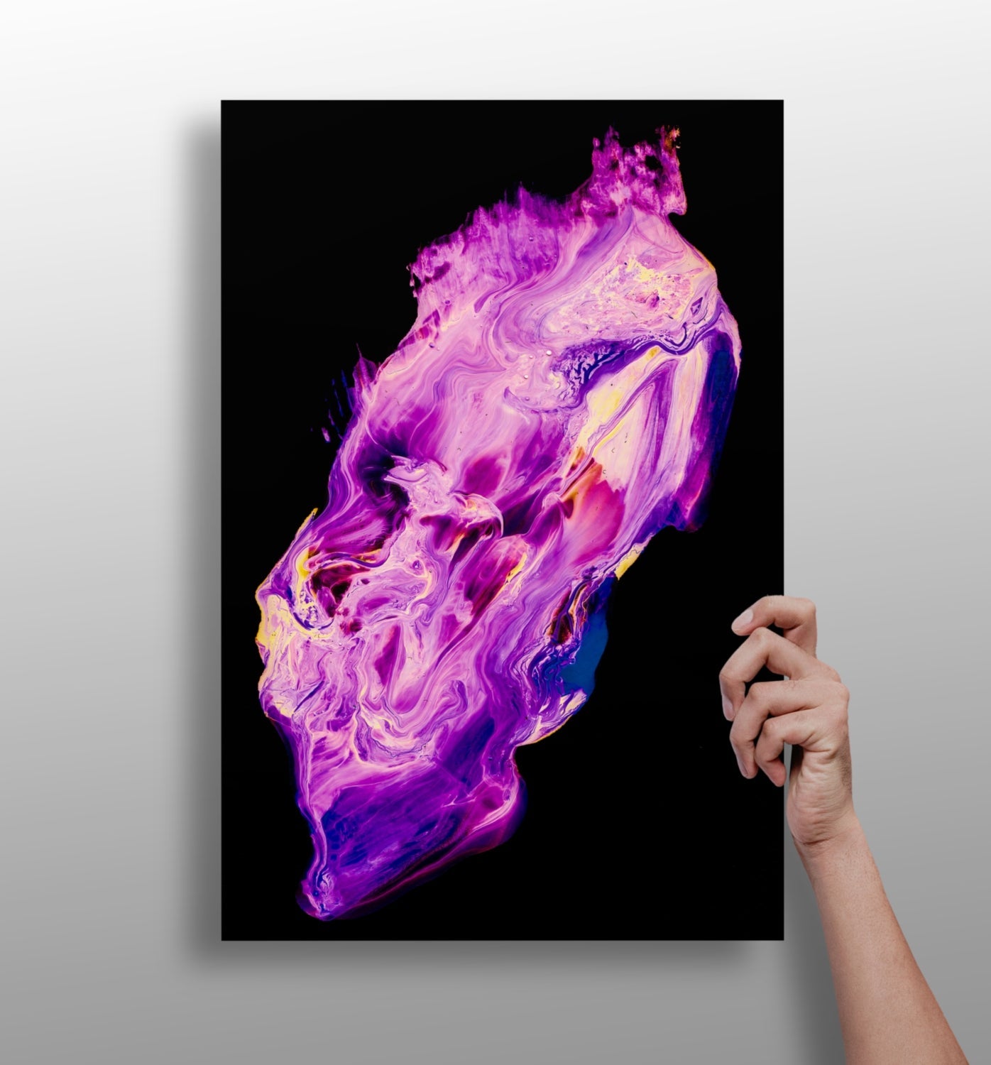 Abstract Art Aluminum Print-0