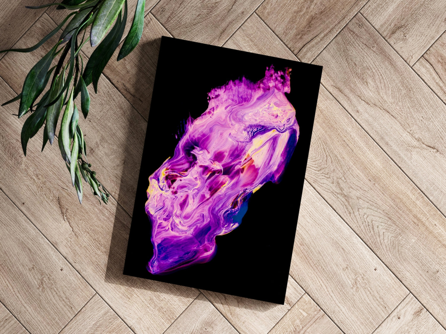 Abstract Art Aluminum Print-2